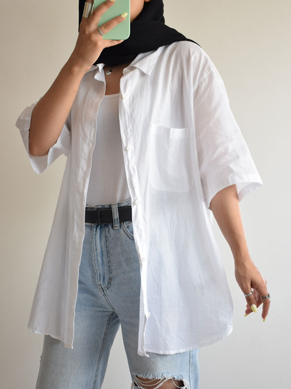 شومیز سفید